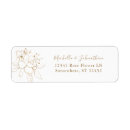 Search for lined return address labels Gold