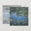 Recherche de monet invitations Étang