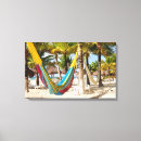 Search for hammock canvas prints Beach