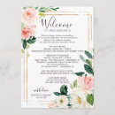 Search for welcome bag note weddings Itinerary
