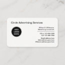 Search for advertising business cards Modern