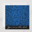 Recherche de bleu saphir invitations Bling