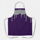 Search for silver aprons Purple
