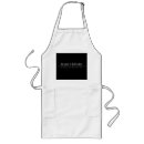 Search for marketing standard aprons black and white