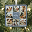 Search for dusty blue ornaments Mr and mrs