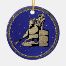 Search for barrel racing ornaments Western