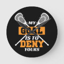 Recherche de lacrosse horloges Équipe