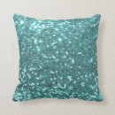 Search for glitter pillows Aqua
