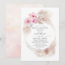 Search for pink and gold engagement party invitations Couple