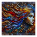 Recherche de portrait abstrait posters Oeuvre d'art