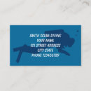 Search for swim lessons business cards Scuba