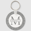 Search for silver grey keychains Girly