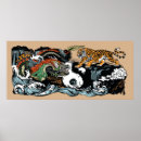 Recherche de tigre chinois posters Dragon