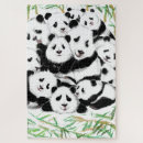 Search for panda for kids puzzles Pandas