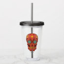 Search for sugar skull tumblers Calavera