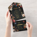 Search for moody floral wedding invitations Dark