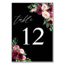 Search for burgundy and blush table cards Modern