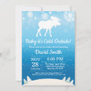 Search for moose baby shower Baby its cold outside