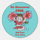 Search for school sports stickers Cheerleader