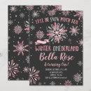 Search for winter onederland pink and silver invitations For kids