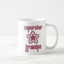 Search for super star mugs Grandpa