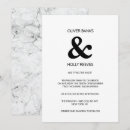 Search for black marble invitations Contemporary