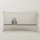Recherche de hibou blanc coussins Jaune