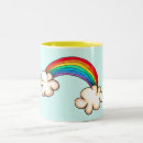 Search for rainbow with clouds mugs Rainbows