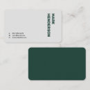 Search for dual business cards Modern