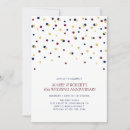 Search for confetti wedding invitations Blue