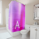 Search for pink and purple shower curtains Girly