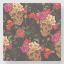 Search for skull coasters Floral