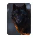 Recherche de loup gris magnets Loup de bois