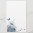 Search for butterflies stationery paper Silhouette