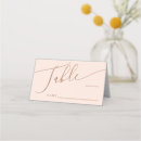 Search for pink place cards Number