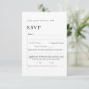 Search for require rsvp cards Black and white