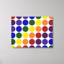 Search for polka dot dots canvas prints For her