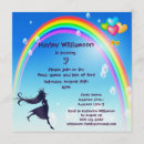 Search for rainbow fairy birthday invitations Girls