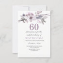 Search for winter 60th birthday invitations Sixtieth