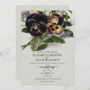 Recherche de pansy invitations Vintage