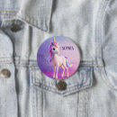 Recherche de kawaii unicorn badges Bleu