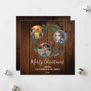 Search for barn wood christmas cards Modern brush script