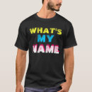 Search for whats my name tshirts Music