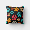 Recherche de empreinte patte chien coussins Moderne