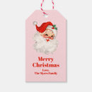 Search for vintage santa gift tags Retro