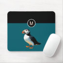 Search for bird puffins mousepads Nature