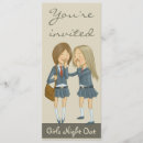 Search for girls night invitations Girly