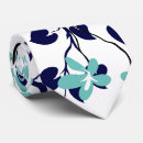 Search for teal floral ties Black