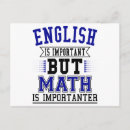 Search for funny mathematics teacher cards Algebra