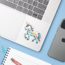 Search for horse drawing stickers Unicorn